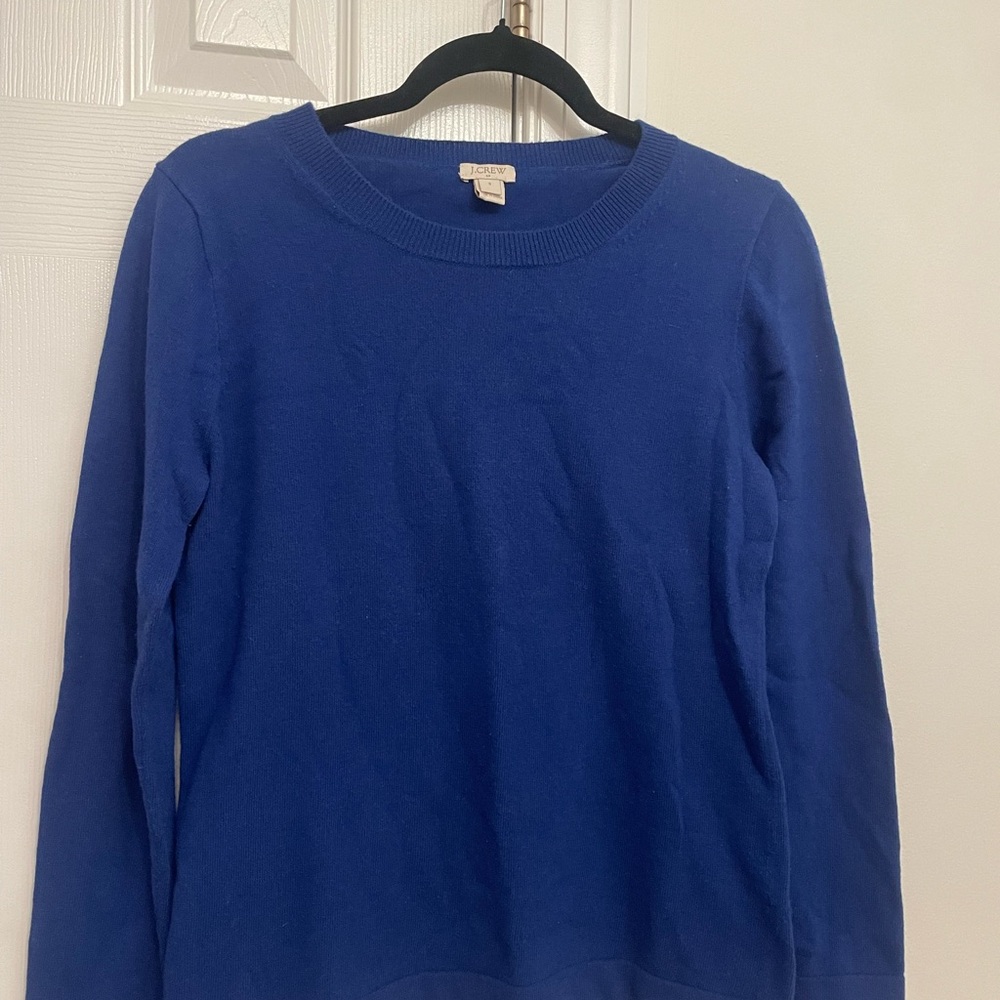 J.CREW Women's Blue Sweater